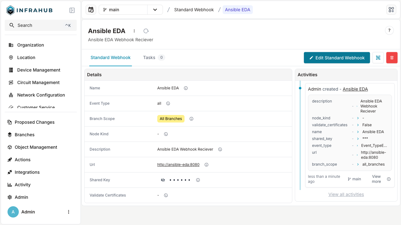 Webhook Detail